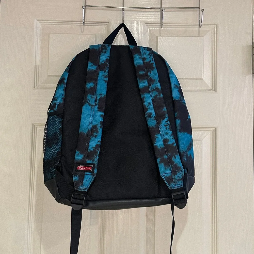 Genuine Dickies Backpack Blue Black Tie Dye School Travel Bag Laptop Pocket